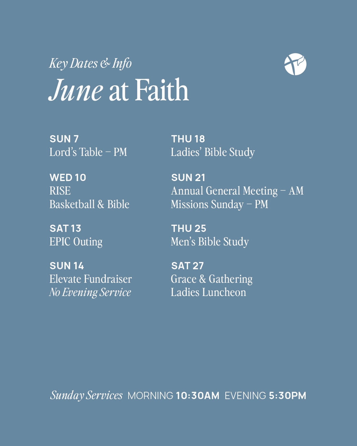 June at Faith.  Come expectant, leave encouraged.  #faithbaptistsydney 
#church 
#mychurch 
#churchlife 
#churchcommunity