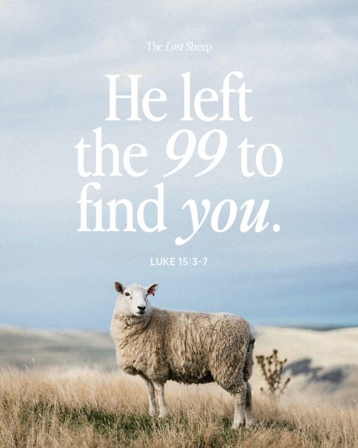 He left the 99 for YOU!  The story of the Lost Sheep is not simply about a sheep that wandered. It is about a Shepherd who refused to leave the lost without hope.  Sin has separated every one of us from God. We cannot rescue ourselves, earn our way back or become good enough to find our own way home.  So, Jesus came for us.  He lived the perfect life we could never live, died for our sins upon the cross and rose from the dead. Salvation is found when we turn from our sin and place our faith in Jesus Christ.
The Good Shepherd is still seeking the lost.  Will you respond to Him today?  📖 Read Luke 15:3–10  🔗 Learn more about the Gospel through the link in our bio.  #faithbaptistsydney 
#gospel 
#church 
#salvation